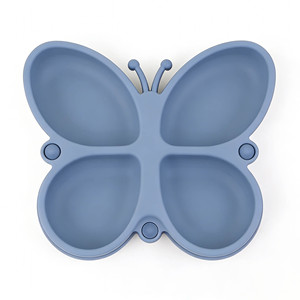 Piatto per Bambini in Silicone Personalizzato ODM OEM, Antiscivolo, Senza BPA, Ecologico, Facile da Pulire, Stoviglie per Bambini con Ventosa - Product Image 3