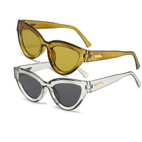Lunettes de soleil œil de chat classiques élégantes pour femmes et hommes, marque de luxe légère, design simple et polyvalent, lunettes de soleil tendance