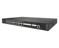 36-Port 24PG + 8GF + 4TF(SFP +) 10G Layer 3 Managed PoE Switch(ONV-POE38036PFM)