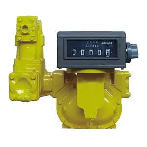 Medidor de flujo positivo PD 1,5 "(2" 3 "4") Medidor de flujo de desplazamiento positivo de hierro fundido para transferencia de combustible diésel Medidor de flujo de gas LPG