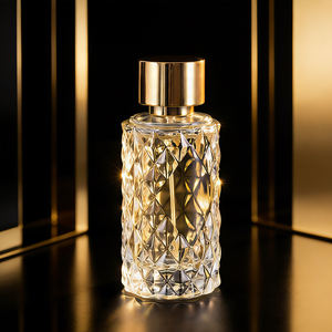 Elegantes y Exclusivos Frascos de Perfume de Vidrio Transparente de 80 ml, Cilíndricos, Vacíos, con Pulverizador - Product Image 6