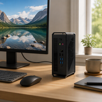 Mini PC CHUWI CoreBox léger en alliage d'aluminium, Intel I5, Windows 11 Pro, 16 Go de RAM, 512 Go de SSD, ordinateur Tyni pour le bureau