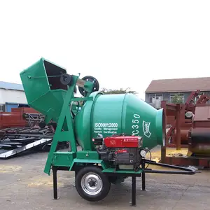 ZEYU Factory Manufacture JZC350-D Factory Price Drum Type Pre Mixed Portable Automatic Self Loading Concrete Mixer For Sale