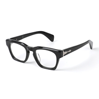 Classique Rétro Optique Montures De Lunettes Transparent Carré Dernière Vente En Gros Acétate Acétate Montures De Lunettes
