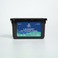 Capsules de lessive concentrées haute performance à marque privée d'usine, parfum longue durée, détergent nettoyant