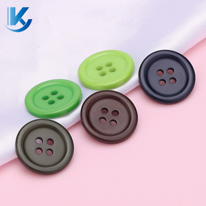 Ky respectueux de l'environnement strass bouton professionnel délicat collant perle boutons en plastique pour vêtements arc-en-ciel bouton en résine - Product Image 2