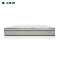 Matelas en latex naturel Matelas de luxe haut de gamme Euro Matelas orthopédique à ressorts ensachés en mousse haute densité Vente en gros