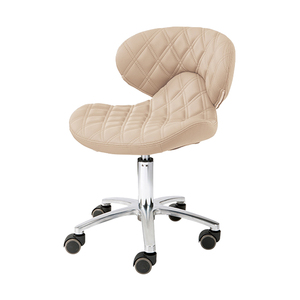 살롱 네일 테크 스툴 기술자 의자 롤링 가죽 페디큐어 스툴 - Product Image 6