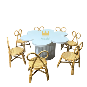 Chaise Enfant en Rotin Faite à la Main au Meilleur Prix pour Fêtes et Événements, Chaise en Osier Naturel Écologique pour Tout-Petits, Mobilier Enfant, Commande en Gros - Product Image 1