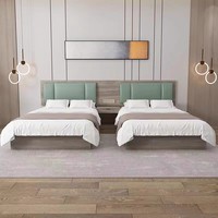 Hotelzimmer-Möbelset Maßgefertigtes Komplettes Schlafzimmer-Paket Fabriklieferung für Hotel-Resort-Apartment Gastgewerbe-Projekte