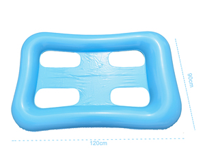 Hamaca Flotante Inflable <span class=keywords><strong>de</strong></span> 4 <span class=keywords><strong>Tubos</strong></span> OEM, Cama Flotante Portátil para Piscina, Silla Flotante Inflable para Piscina, Tumbona para Adultos - Product Image 2