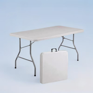 Chaises et tables de banquet de mariage pliables en plastique 180*74*74CM, <span class=keywords><strong>table</strong></span> pliante portable pour le camping et les événements - Product Image 3