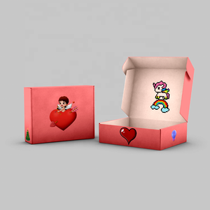 Custom logo Paper Board Kraft Mailer Packaging <strong>Box</strong> <strong>Corrugated</strong> Cardboard Shipping <strong>Carton</strong> Underwear Clothing Package Mailer <strong>Box</strong> - Product Image 2