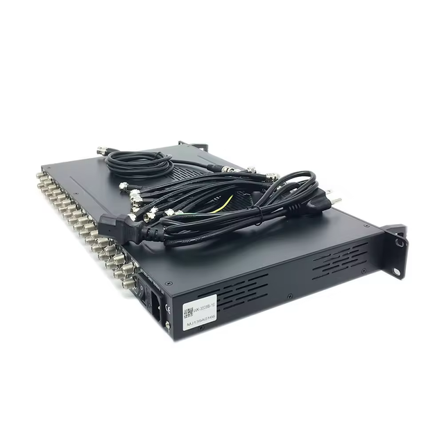 Digital Headend 16-way DVB-C/DVB-S2/ISDB-T/ATSC HD Encoder Modulator BISS Descrambling DisEqc Null PKT Filter Rack Mount IP