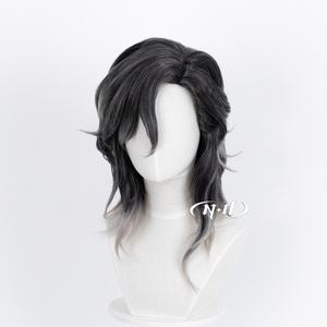 Pelucas de cosplay ND Knight, color marrón claro, densidad del 130%, resistente al calor, sin encaje, para juegos, Comic Con, fiestas de disfraces - Product Image 5