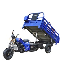 Motocyclette avec side-car, carrosserie ouverte motorisée, moteur monocylindre à essence, haute puissance 1000W+