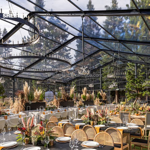 Временная алюминиевая рама наружная Прозрачная Праздничная площадка для проведения Свадебных Мероприятий палатки для продажи в Китае производитель - Product Image 1