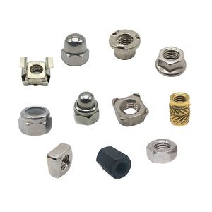 Bloque de Tuerca Cuadrado de Aleación de Aluminio con 6 Lados y Orificios para Tornillos M3 M4 M5 M6, Placa de Fijación con Rosca, Cubo de Tuerca - Product Image 1