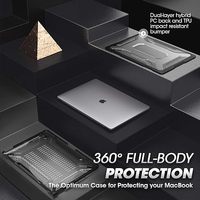 MAC étuis de protection antichoc Pro 16 pouces A2141 2019 version mince caoutchouté TPU barre tactile étui tactile conçu couverture de pare-chocs