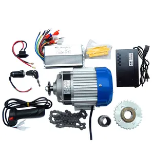 Kit de moteur à chaîne intermédiaire sans balais pour tricycle électrique 48V 60V 800W 1000W