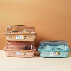 <span class=keywords><strong>Escurridor</strong></span> <span class=keywords><strong>de</strong></span> Platos y Tabla <span class=keywords><strong>de</strong></span> Drenaje <span class=keywords><strong>con</strong></span> <span class=keywords><strong>Tapa</strong></span>, Bandeja para Platos, Tazas y <span class=keywords><strong>Cubiertos</strong></span> - Product Image 6