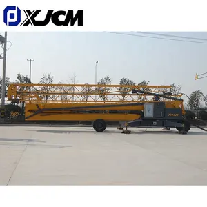 Jiufa Supplies Mobile Tower Crane For Sale Building Overhead Mini Folding 1 Ton CE Provided Bearing Truck Mounted Tower Crane