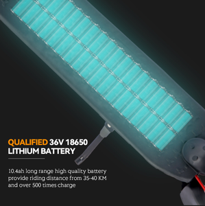 Scooter Eléctrico de Litio Plegable de Aluminio de 8.5 Pulgadas con Control Digital por Aplicación, Sensor de 36V 350W, Resistente al Agua, Gran Venta - Product Image 5