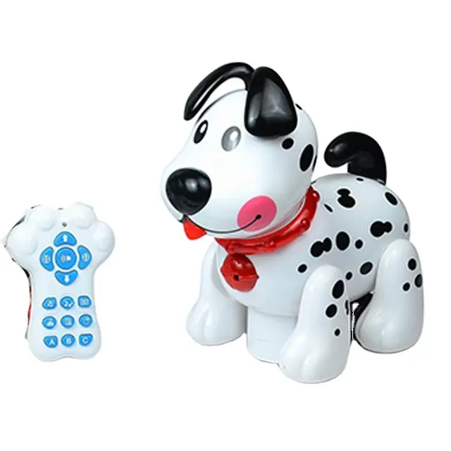 Smart Intelligent Small RC Dog Stunt Robot Move Puppy Electronic with Sounds and Lights Toys for Kids