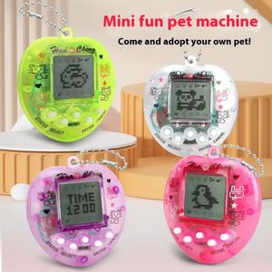 Mini machine de jeu électronique éducative en forme de cœur en plastique pour enfants, <span class=keywords><strong>chien</strong></span> <span class=keywords><strong>virtuel</strong></span> numérique portable en forme de cœur de pêche - Product Image 3