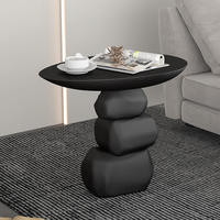 Table basse en résine de sculpture de statue de pierre moderne durable avancée, meubles de bureau et de maison, cadeau