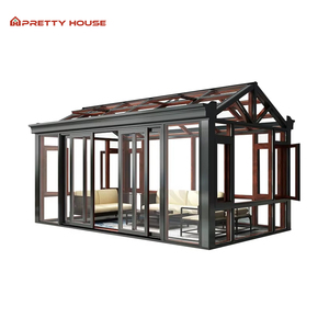 Terraza acristalada Prettyhouse, invernadero de aluminio con doble acristalamiento para el hogar - Product Image 6
