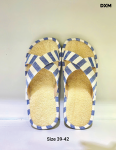 Tongs en luffa naturelles écologiques personnalisées Hôtel toute l'année Maison Spa pour pantoufles pour été hiver printemps usage quotidien - Product Image 4