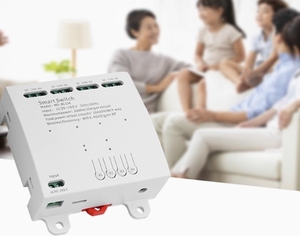 Relais WiFi <span class=keywords><strong>Bluetooth</strong></span> à quatre voies 220V/7-32V Télécommande intelligente <span class=keywords><strong>Module</strong></span> de commutation de télécommande mobile Timing - Product Image 3