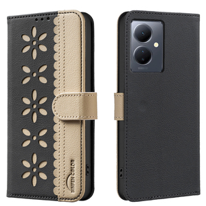Mix Couleur Fleur En Cuir Portefeuille Stand Téléphone étui pour VIVO Y39 5G Y29 Y38 Y200i Y03 4G Y78 Y36 Y27 <span class=keywords><strong>Y35</strong></span> Flip Titulaire De La Carte Couverture - Product Image 2