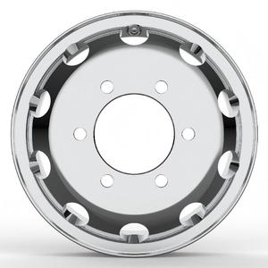 Jantes en alliage véritable Nippon 16.5x5.5j <span class=keywords><strong>17</strong></span> <span class=keywords><strong>17</strong></span>.5 22.5 pouces, neuves, 100% forgées, anneau en fer de 35 mm d'épaisseur, construction en anneau d'acier robuste - Product Image 3