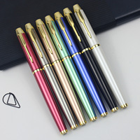 Offre Spéciale : Coffret Cadeau de Luxe en Métal – Stylos Publicitaires à Pointe Bille avec Recharges, Personnalisables par Gravure Laser ou Impression