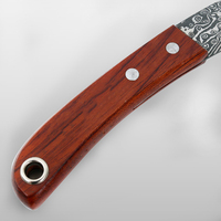 Couteau de greffage SK5 à lame motif Damas, manche en bois, outil japonais de coupe et de bourgeonnage pour plantes de jardin, personnalisable OEM