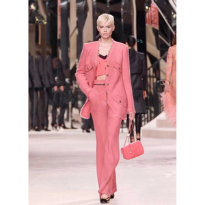 Conjunto de dos piezas a la moda para mujer, trajes y esmoquin, abrigo y pantalón, para invierno, <span class=keywords><strong>A6013</strong></span> - Product Image 1