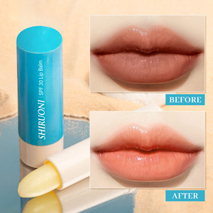 Bálsamo labial hidratante con protección <span class=keywords><strong>solar</strong></span> SPF 30 con logotipo personalizado, bálsamo labial orgánico brillante en tubo - Product Image 2