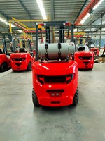 Chariot élévateur GPL de 3,5 tonnes avec moteur japonais certifié CE, double alimentation propane, chariot élévateur à gaz, Montacargas