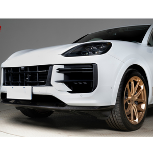 Kits de carrosserie d'assemblage de lèvre avant en Fiber de carbone de haute qualité pour voitures pour porsche Cayenne 9Y0.2 TURBO <span class=keywords><strong>GT</strong></span> 2024-2025 - Product Image 5