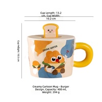Tasses en céramique colorées macaron créatives et mignonnes, finition brillante et lisse, multi-usages pour café, petit-déjeuner, eau, possibilité de personnaliser le logo
