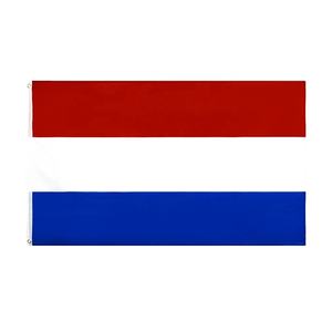 Pronto para enviar 100% Poliéster 3x5ft Stock NL Vermelho Branco Azul Holanda Bandeira - Product Image 1