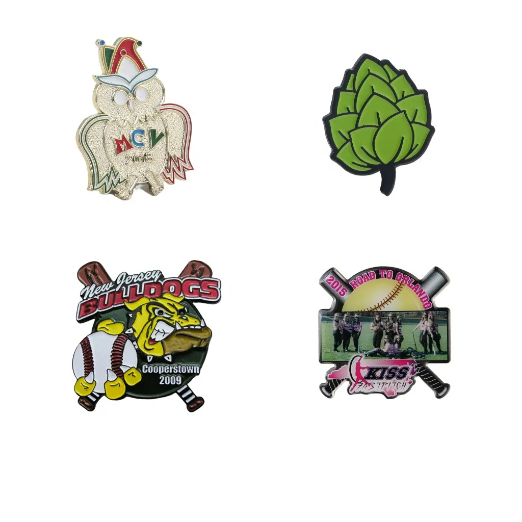 Soft Hard Enamel Pins Brooches Custom Pin Badge Funny Hallowmas Cartoon Animal Pin Jewelry for Backpack Clothes
