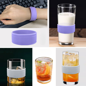 Etiquetas de biberón reutilizables personalizadas para guardería-Silicona de grado alimenticio para leche materna y alimentos para bebés, personalizadas - Product Image 4