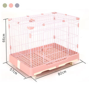Haute qualité fil robuste amovible maille pédale humide sec chien <span class=keywords><strong>Cage</strong></span> luxe respirant chien maison avec lucarne pour grands chiens - Product Image 3