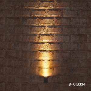 Luminaires muraux LED modernes IP65 en aluminium étanche 6W 8W 12W blanc chaud murs de décoration en verre trempé à intensité variable - Product Image 5