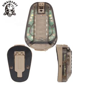 Lampe stroboscopique multifonction tactique pour casques, étanche, lampe Ladybird, lumière de survie IR pour outils de survie en extérieur - Product Image 4