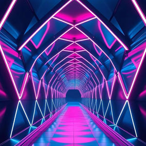 Miroir magique abyssal à effet de scène de discothèque unique, à LED RGB 3D, pour piste de danse, effet d'infini, haut de gamme, vente chaude - Product Image 2