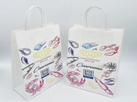 Machine d'impression numérique automatique pour sacs en papier 297MM Imprimante à passage unique Sac en papier kraft